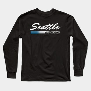 Seattle Washington State Long Sleeve T-Shirt